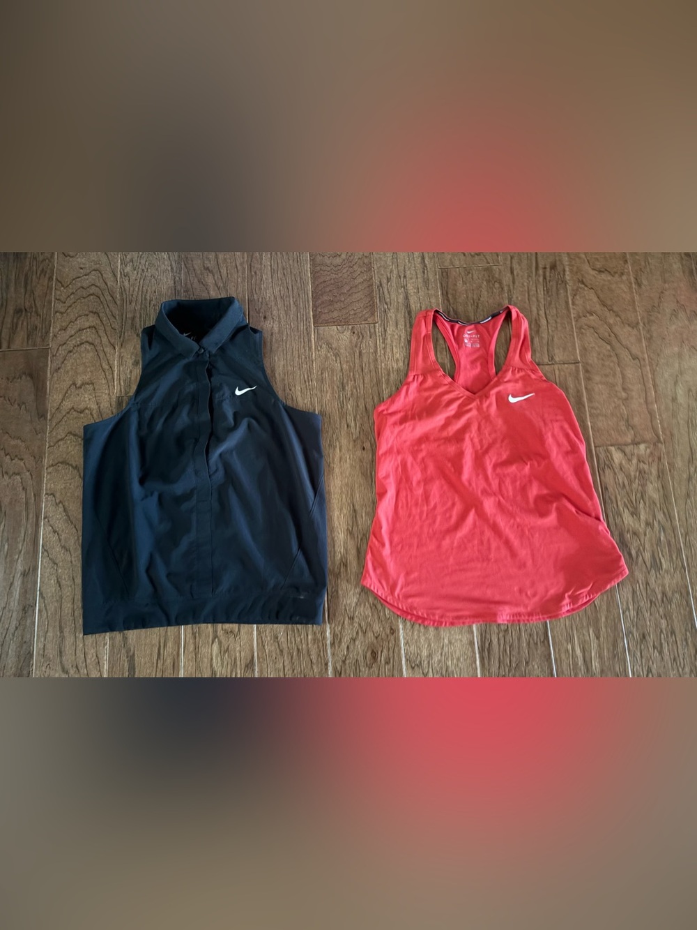 Lot Of 2 Nike Court Tennis Pickleball Tank Tops Size Medium